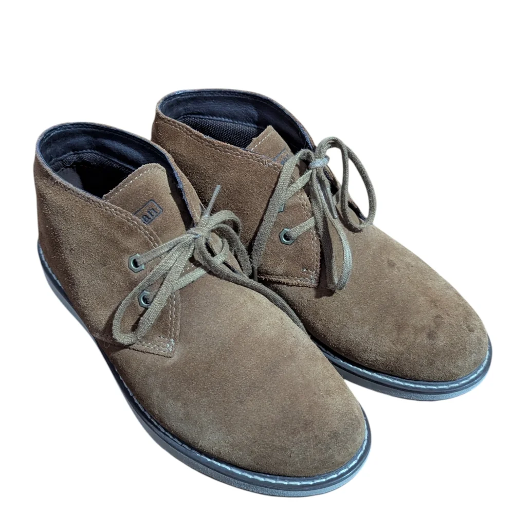 L.L Bean Stonington Brown Suede Leather Chukka Outdoors Boots Mens Sz 7.5